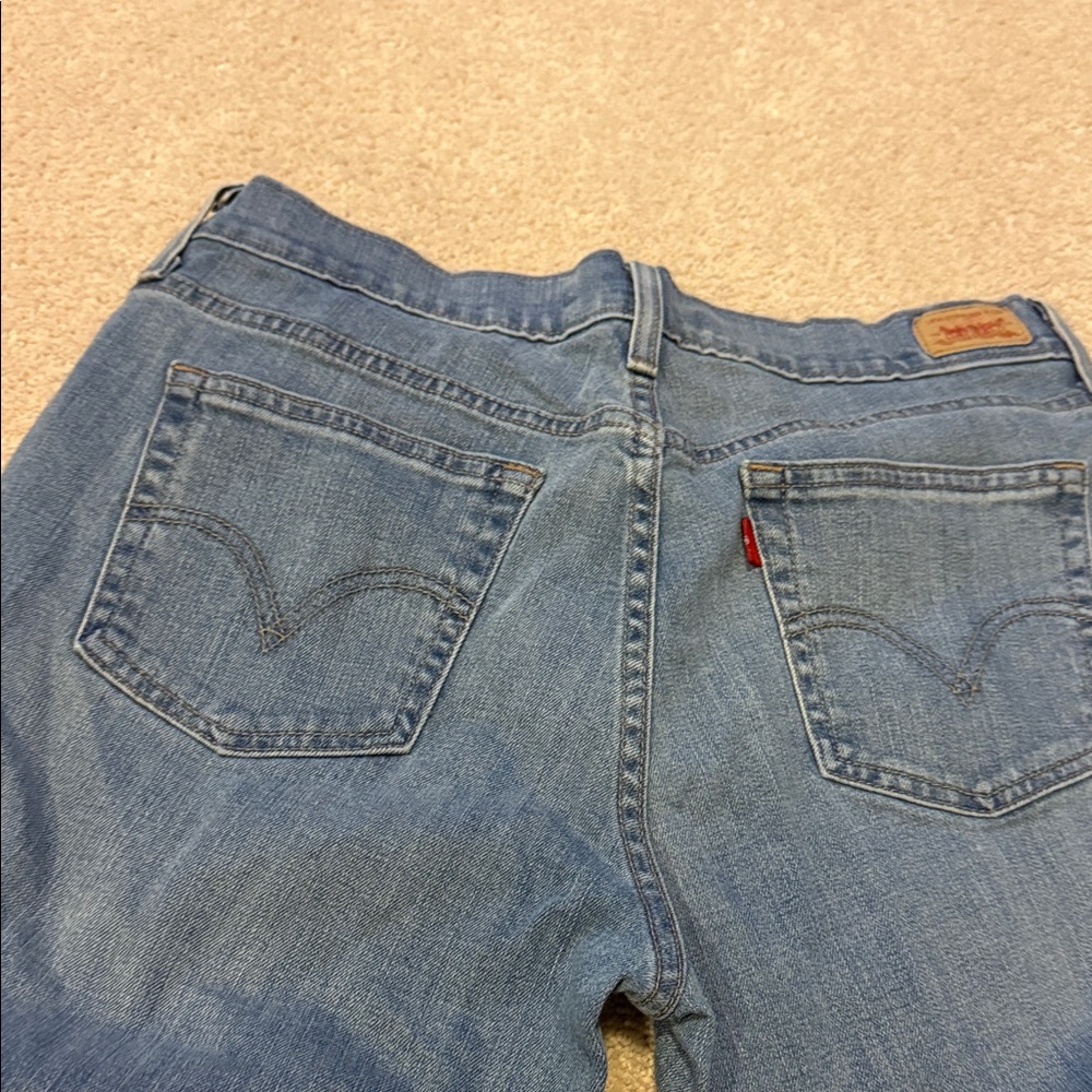 Levi's Classic Blue Straight Leg Jeans